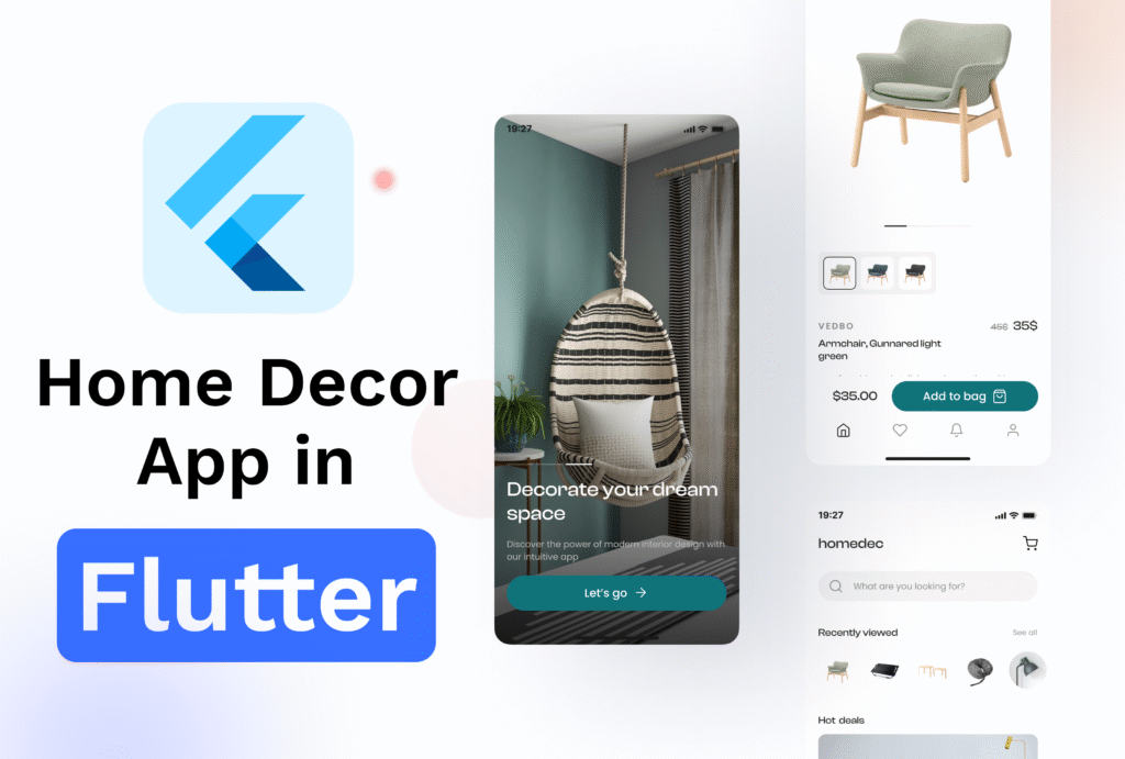 Home Decor App Source code in Flutter