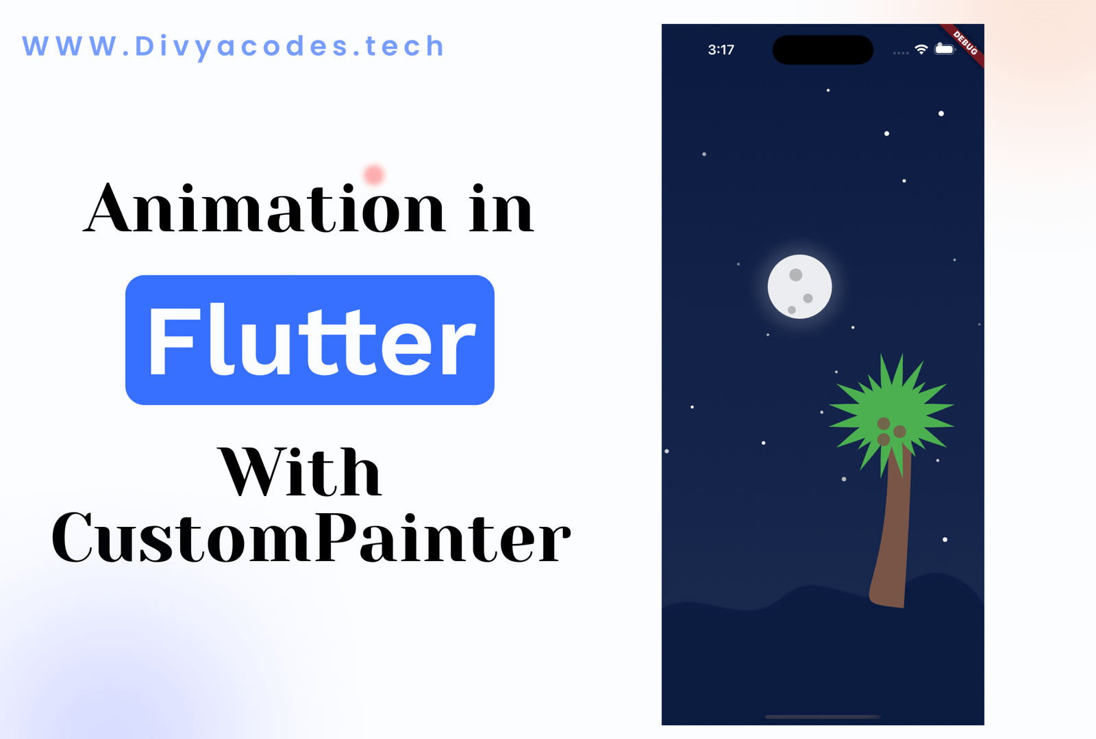 animation in flutter with ctsompainter