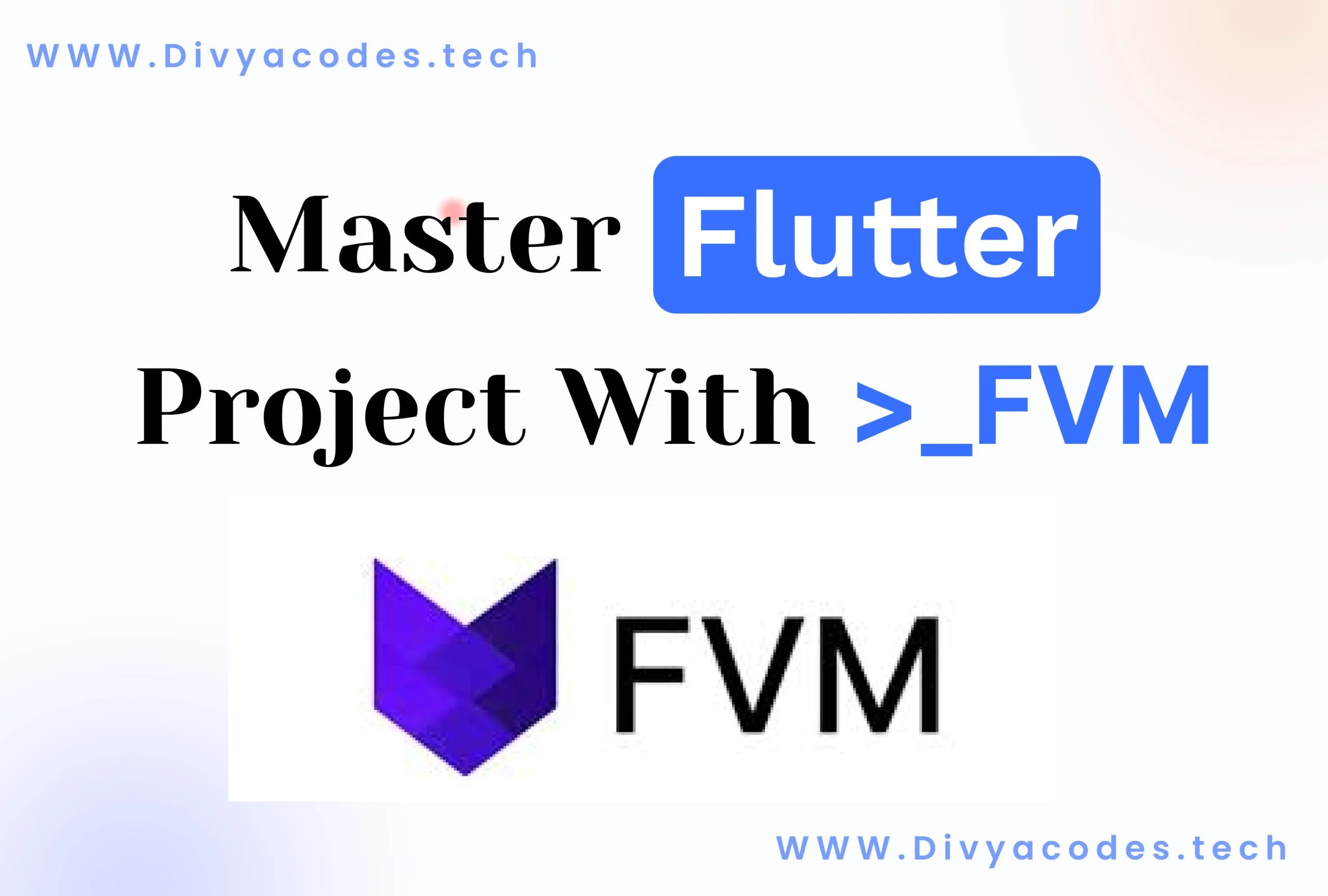 Master Flutter with fvm